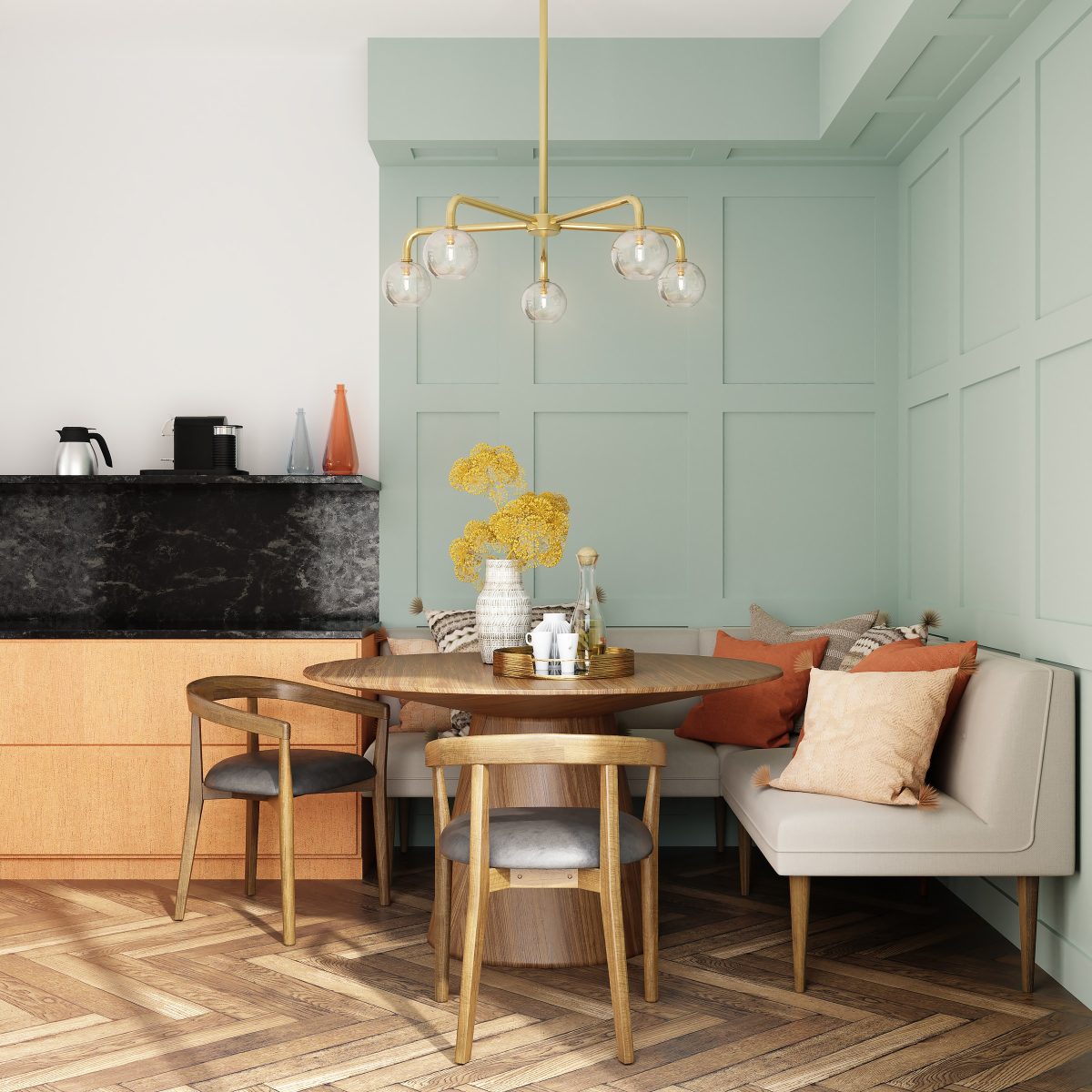 Tidløs elegance: Giv dit hjem et sofistikeret touch med et rundt spisebord